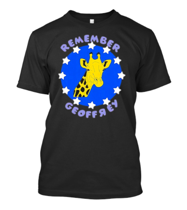 Remember Geoffrey Nostalgic Giraffe Us Toys Cartoon Retro T-Shirt