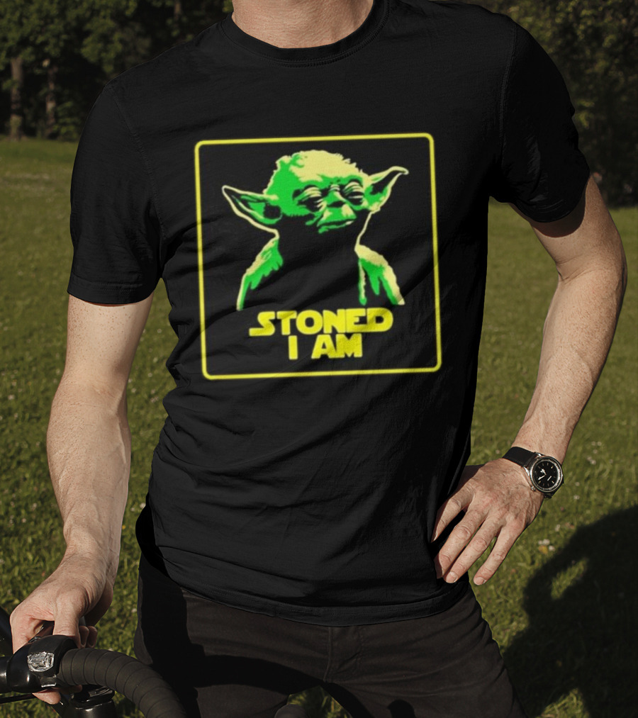 Star Wars Yoda Stoned I Am Jedi Master Meme T-Shirt