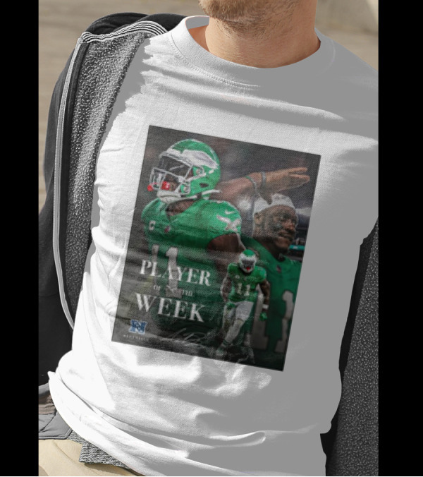 Arthur Juan Brown Philadelphia Eagles NFL Player Of The Week T-Shirt