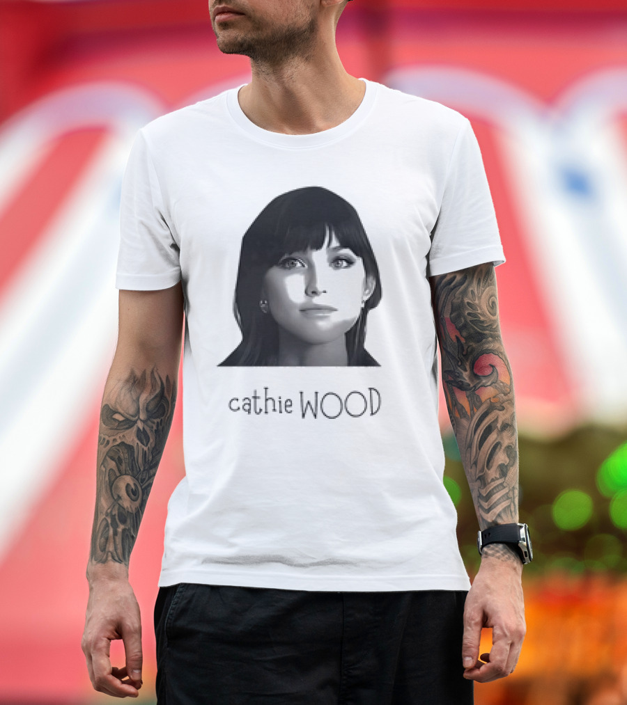 Cathie Wood Classic Portrait T-Shirt