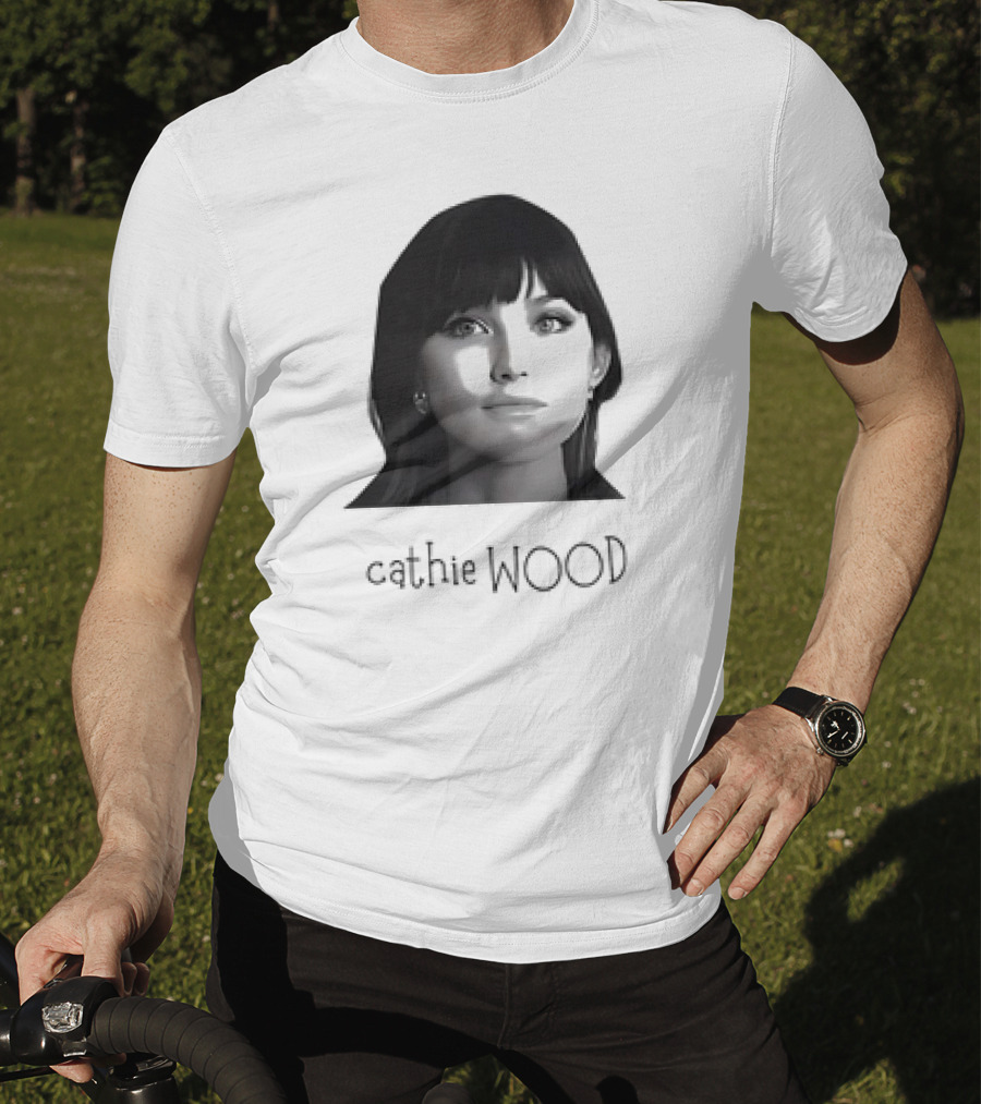 Cathie Wood Classic Portrait T-Shirt
