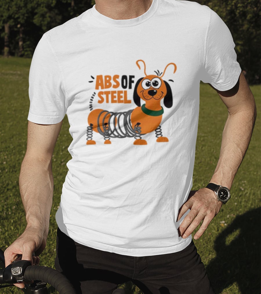 ABS Of Steel Dog Toy Story Slinky Dog T-Shirt