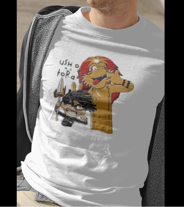 Ushio And Tora Calvin And Hobbes Mashup Tide And Tiger T-Shirt