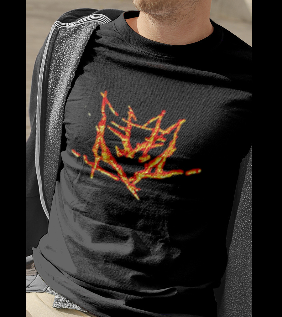 Transformers One Megatronus Brand Flame Emblem T-Shirt