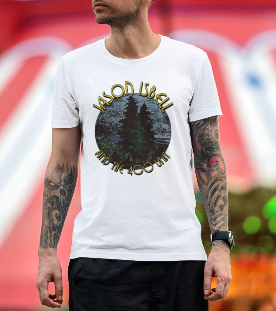 Jason Isbell and the 400 Unit Tour Forest Scene November T-Shirt