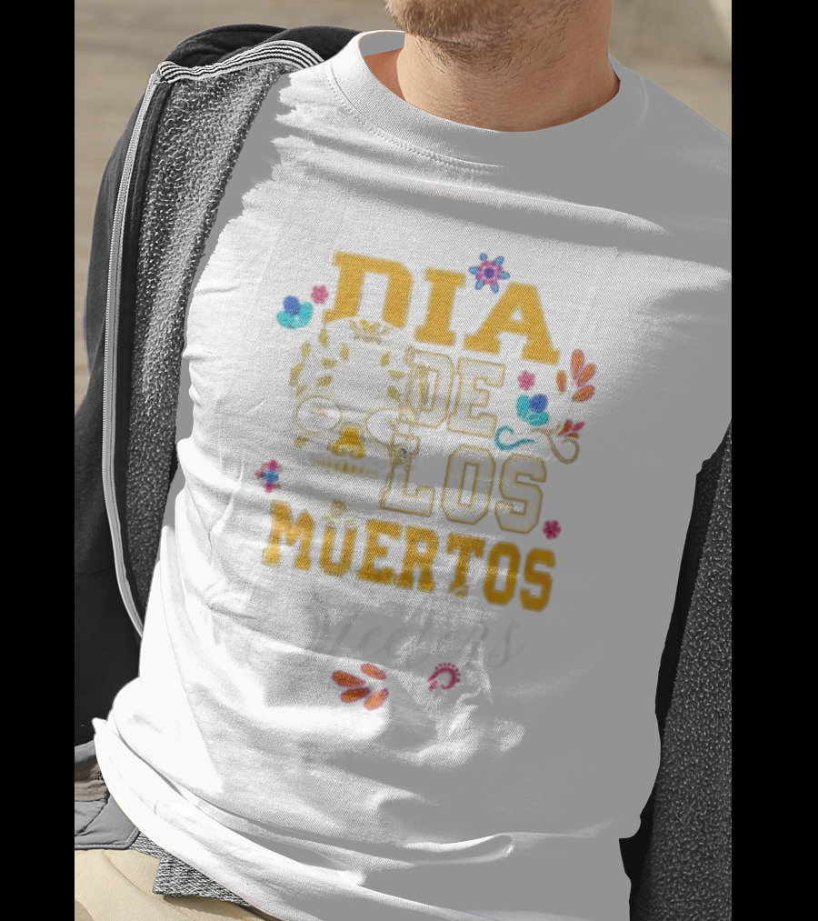 Pittsburgh Steelers Dia De Los Muertos Skull Flowers T-Shirt