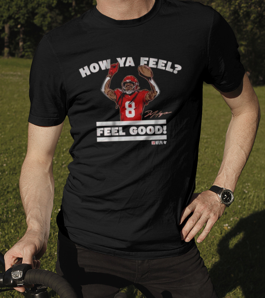 How Ya Feel Feel Good NFLPA Deandre Hopkins Signature 8 T-Shirt