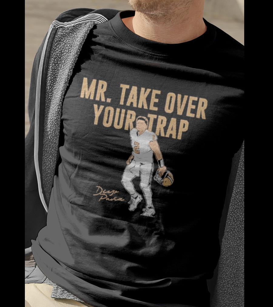 Diego Pavia Mr. Take Over Your Trap Football Player Number Two T-Shirt