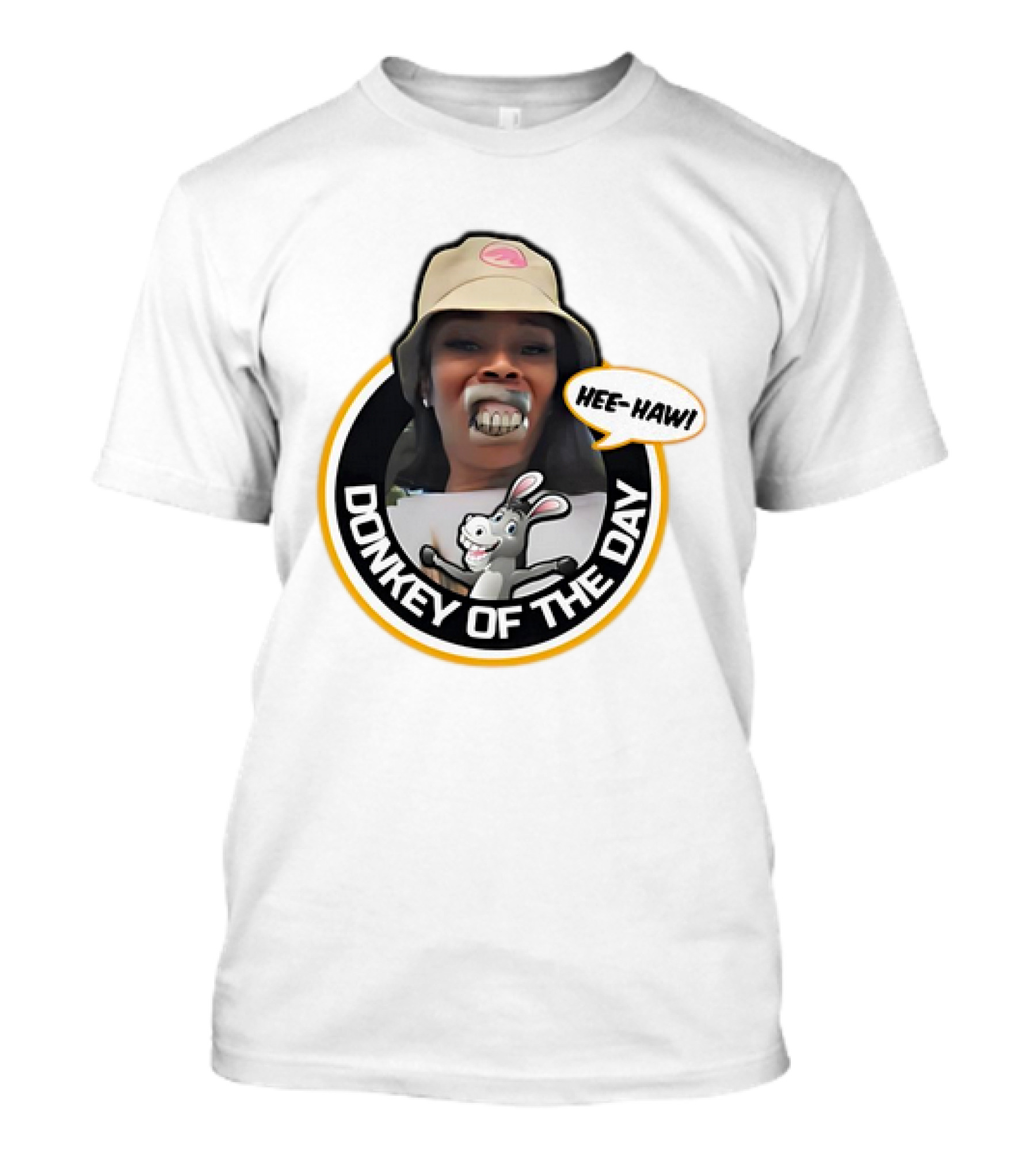 Charleston White Yunties Hee-Haw Donkey Of The Day T-Shirt