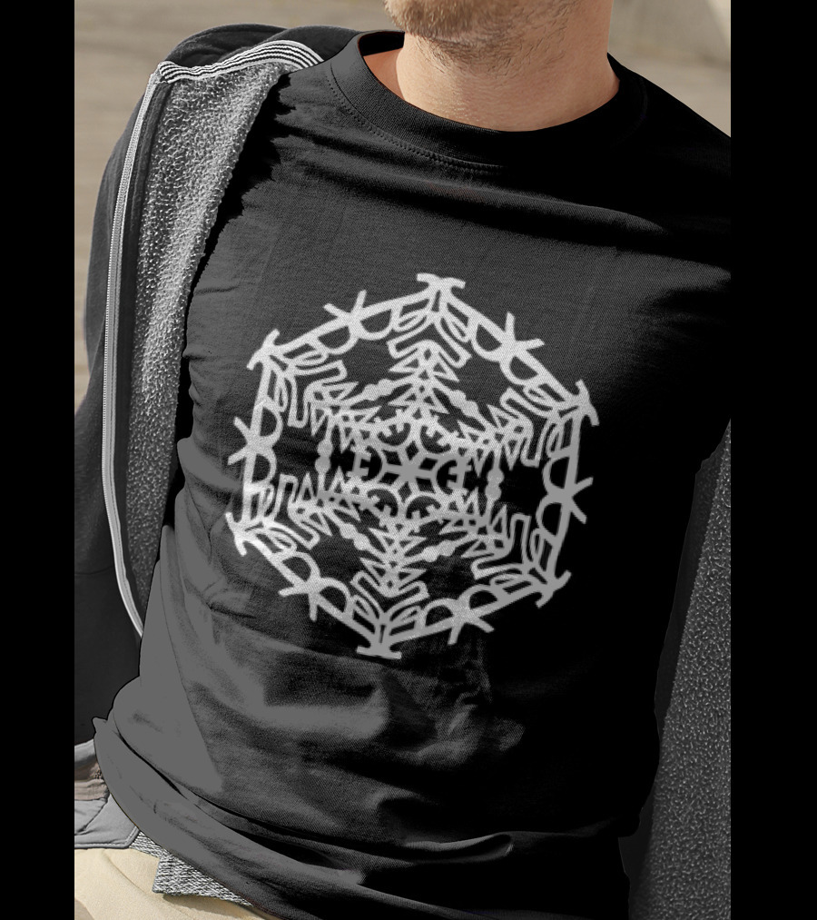 Persist Snowflake Hexagonal T-Shirt