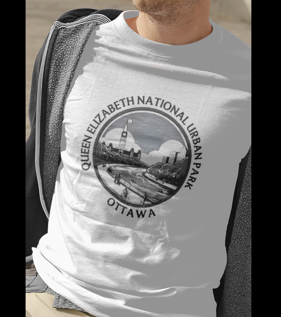 Queen Elizabeth National Urban Park Ottawa River Scene T-Shirt