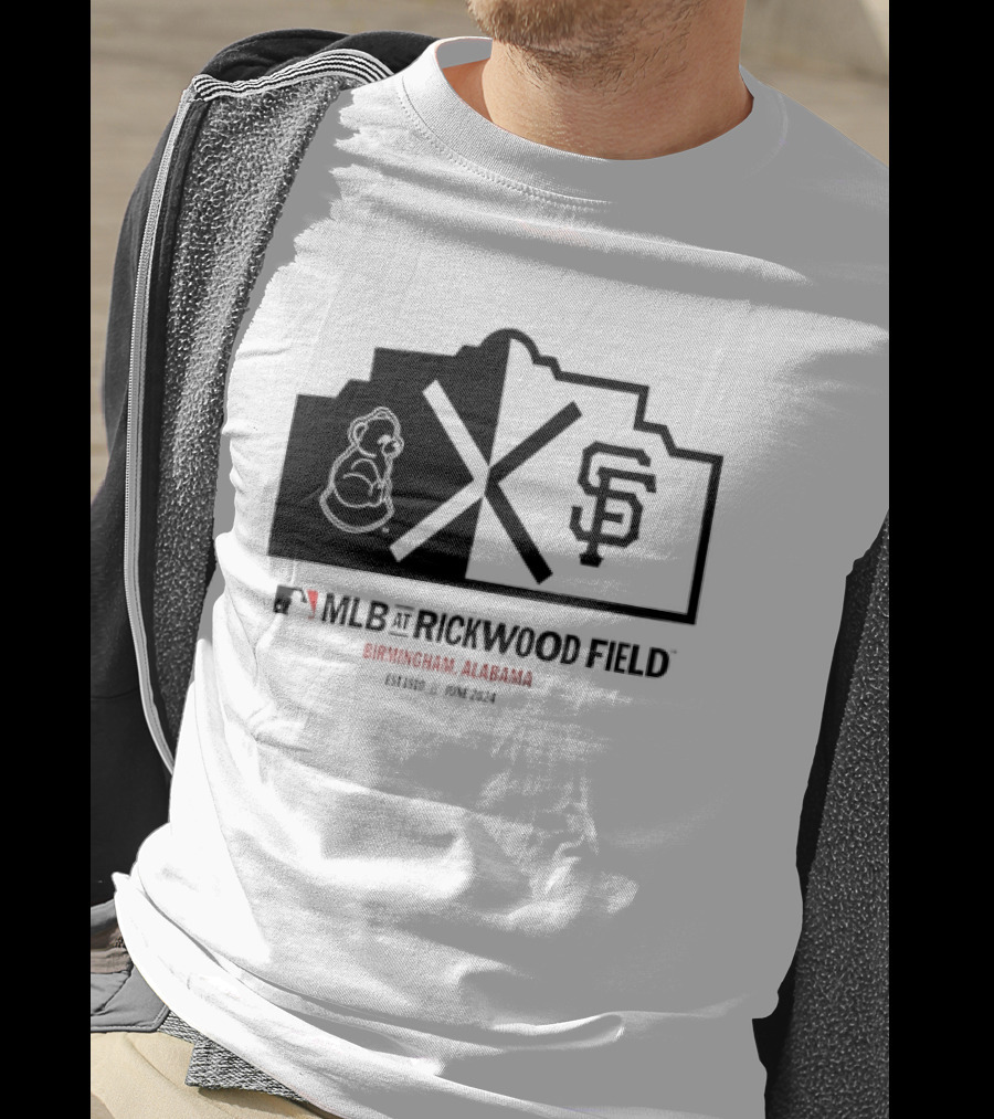 San Francisco Giants MLB Rickwood Field Birmingham Alabama June T-Shirt