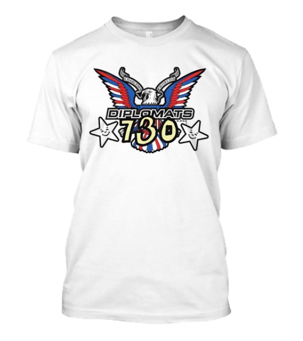 Diplomats 730 Harlem World Eagle Stars T-Shirt