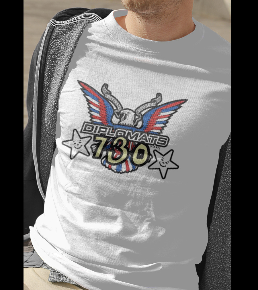 Diplomats 730 Harlem World Eagle Stars T-Shirt