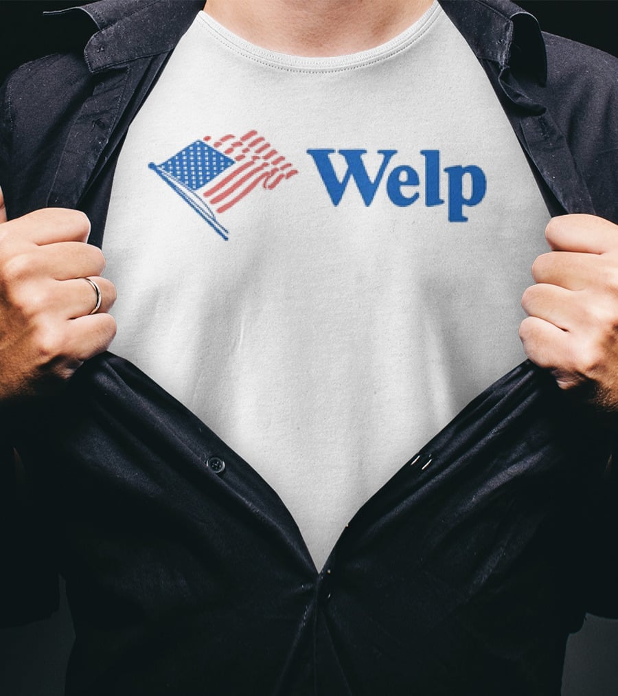 Welp American Flag T-Shirt