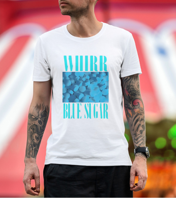 Premium T-Shirt: WHIRR Blue Suga Pills T-Shirt WHIRR Blue Suga Pills T-Shirt