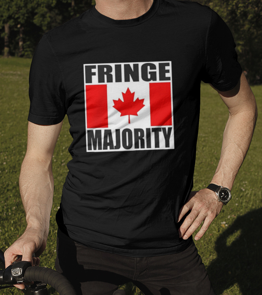 Fringe Majority Canada Flag Maple Leaf T-Shirt