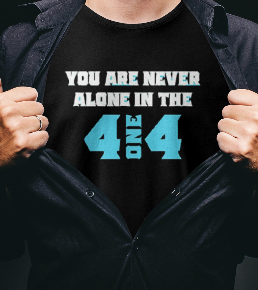 Marquette Golden Eagles You Are Never Alone In The 414 One 4 T-Shirt