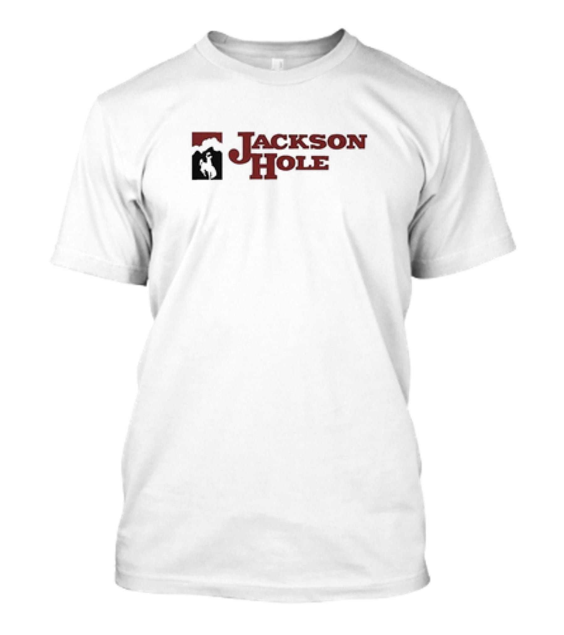 Jackson Hole Ski Resort Retro Style Cowboy T-Shirt