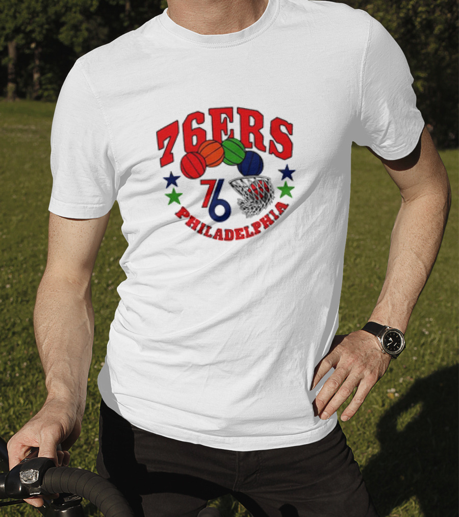 Philadelphia 76ERS 76 Basketball Stars City Edition T-Shirt