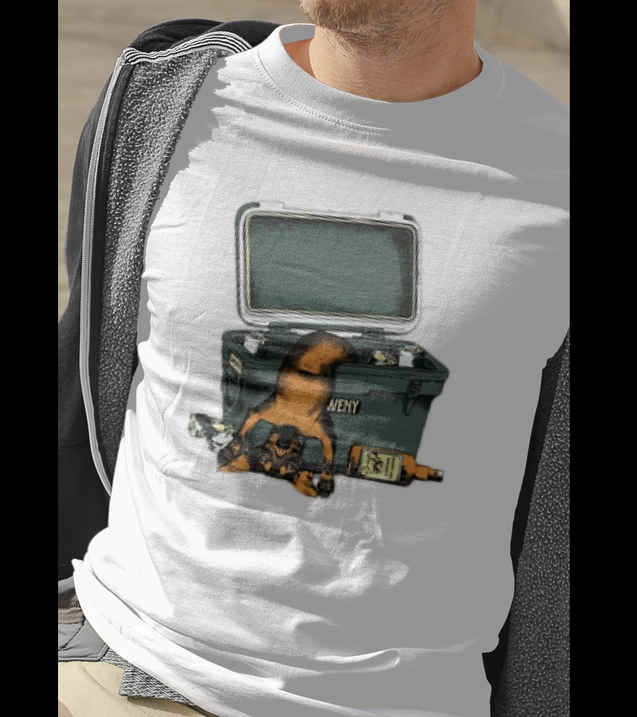 Whiskey Doxxie YETI Cooler Adventure T-Shirt