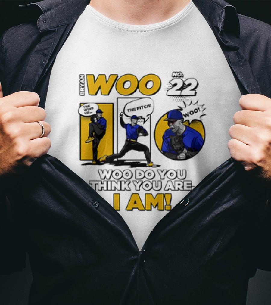 Bryan Woo No 22 The Pitch Woo Do You Think You Are I Am T-Shirt