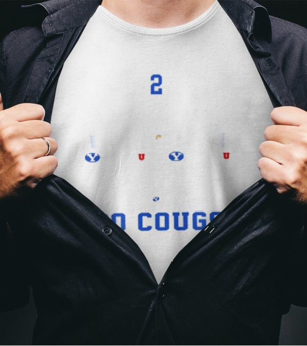 BYU Cougars Back 2 Back The Holy War Beat Utah Utes Go Cougs T-Shirt