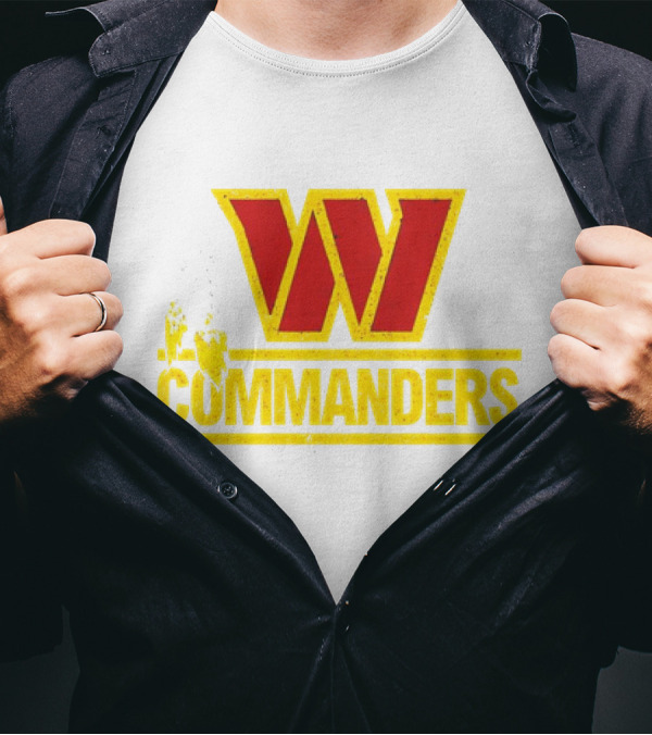 Coach Dan Quinn Commanders Feather W T-Shirt