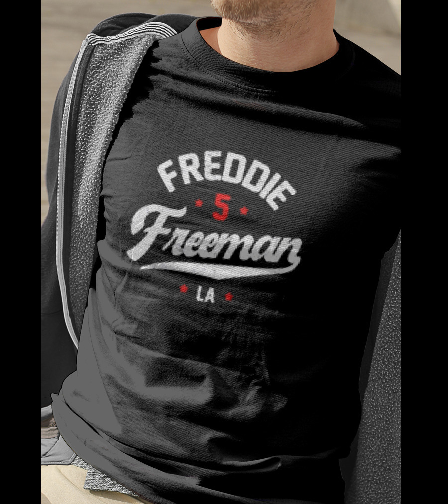 Freddie Freeman 5 LA Dodgers Baseball T-Shirt