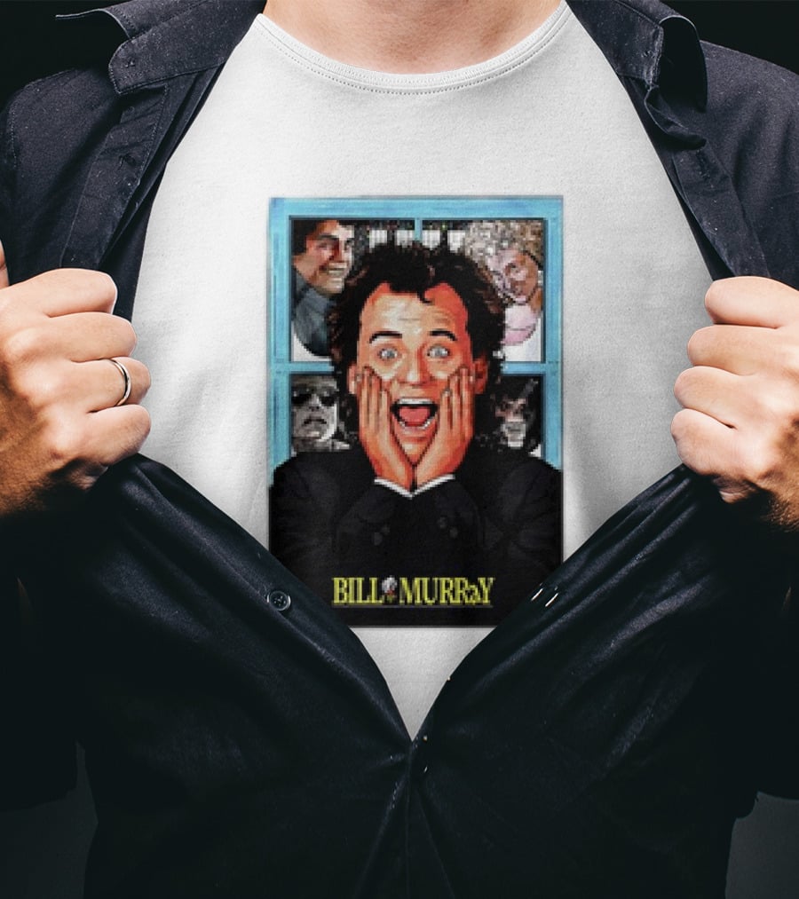 Bill Murray Christmas Edition Home Alone Movie T-Shirt