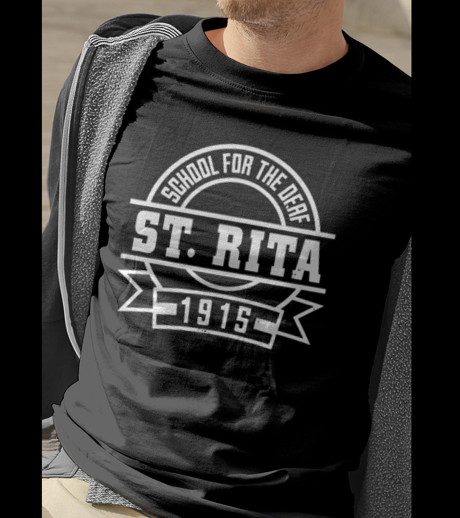 School For The Deaf St. Rita 1915 Retro T-Shirt