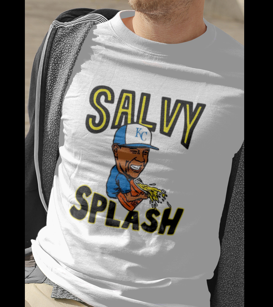 Salvy Splash KC Royals Salvador Johan Perez Player T-Shirt