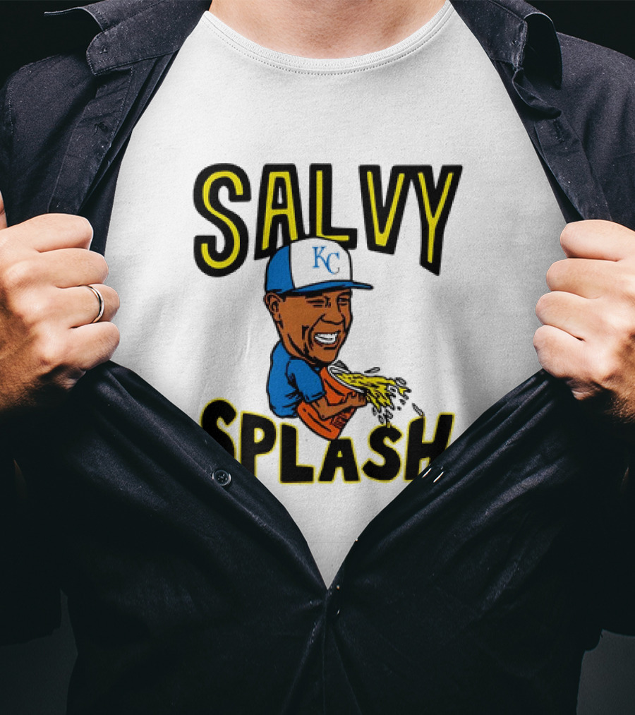 Salvy Splash KC Royals Salvador Johan Perez Player T-Shirt