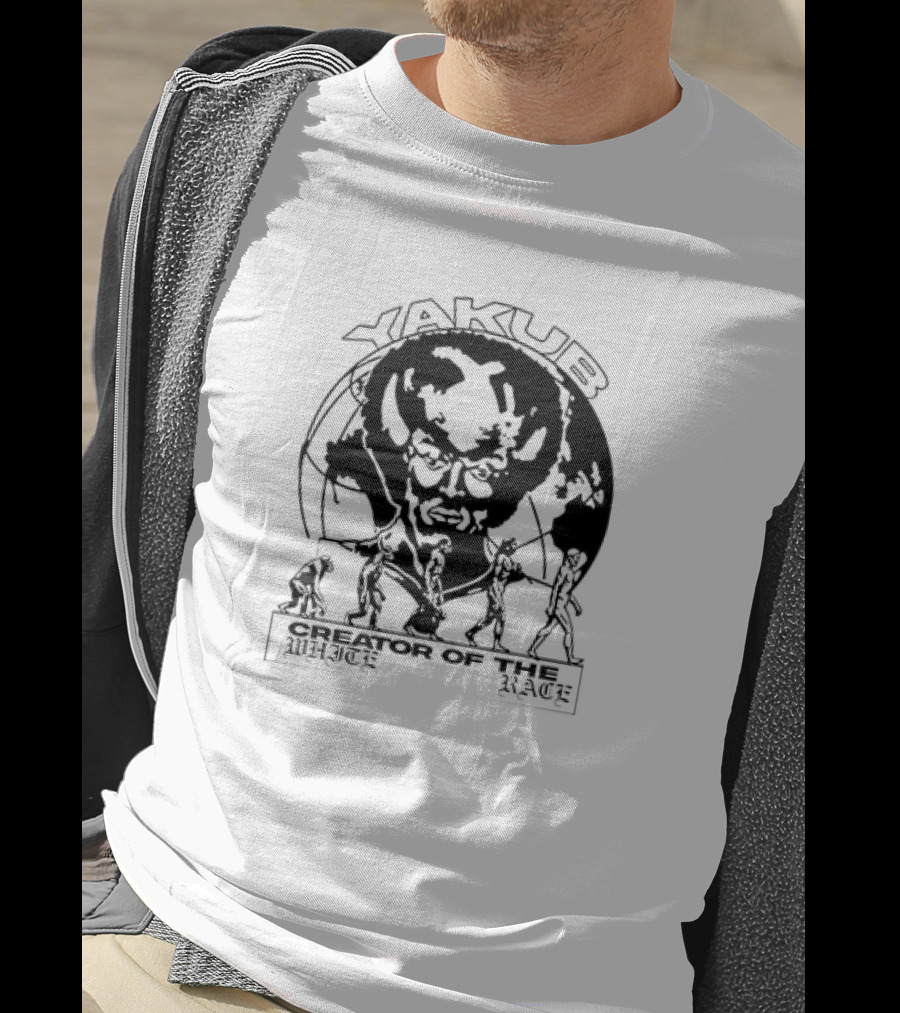 Yakub Creator Of The White Race Evolution T-Shirt