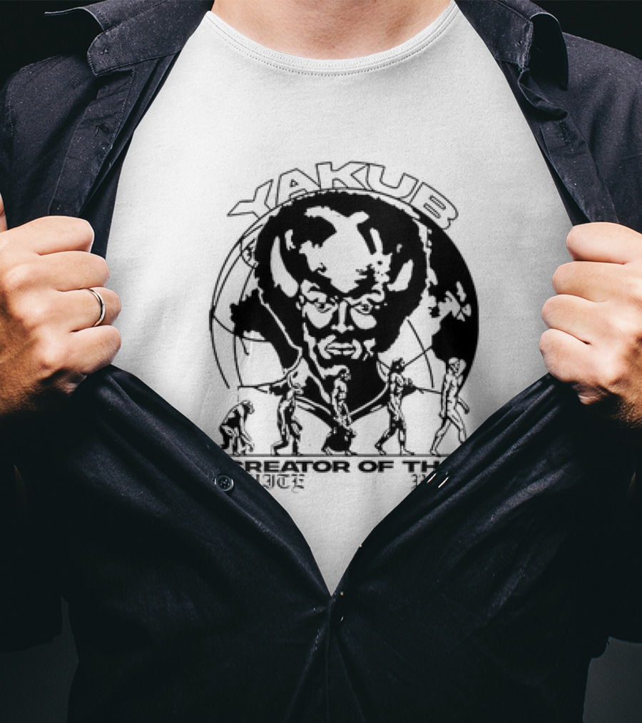 Yakub Creator Of The White Race Evolution T-Shirt