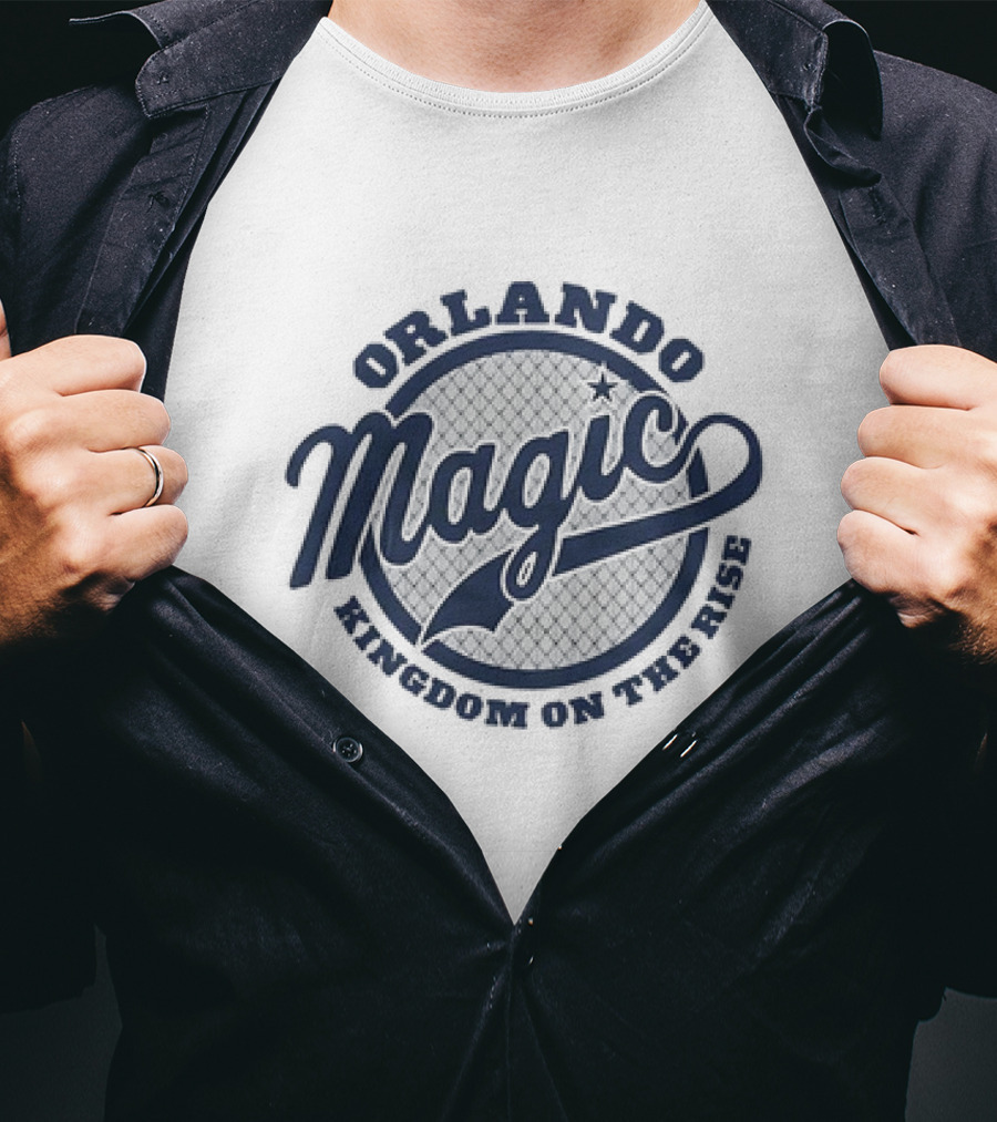 Orlando Magic Kingdom On The Rise Basketball T-Shirt