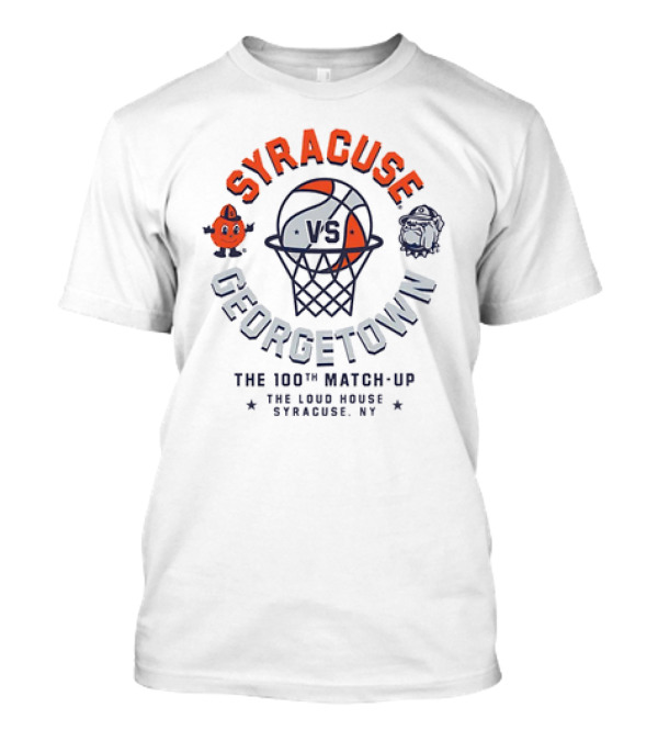 Syracuse Orange Vs Georgetown Hoyas The 100th Match-Up The Loud House Syracuse NY T-Shirt