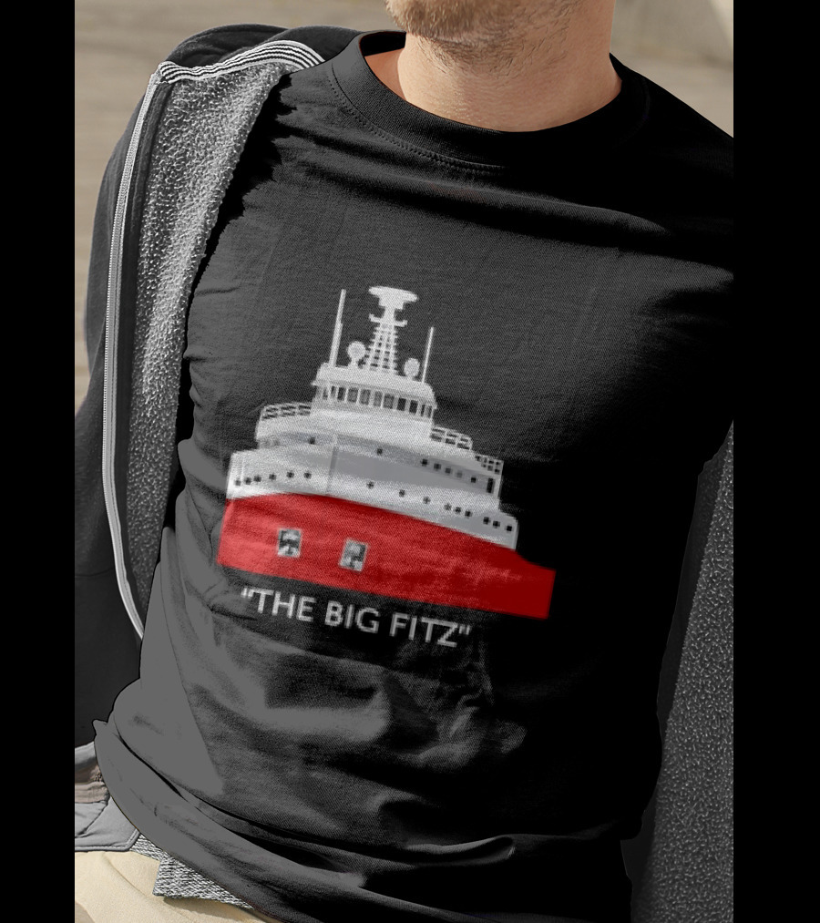 The Big Fitz Edmund Fitzgerald Nautical T-Shirt