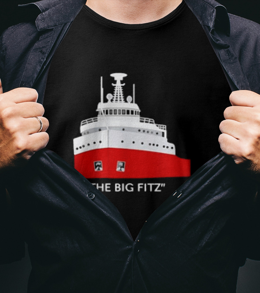 The Big Fitz Edmund Fitzgerald Nautical T-Shirt