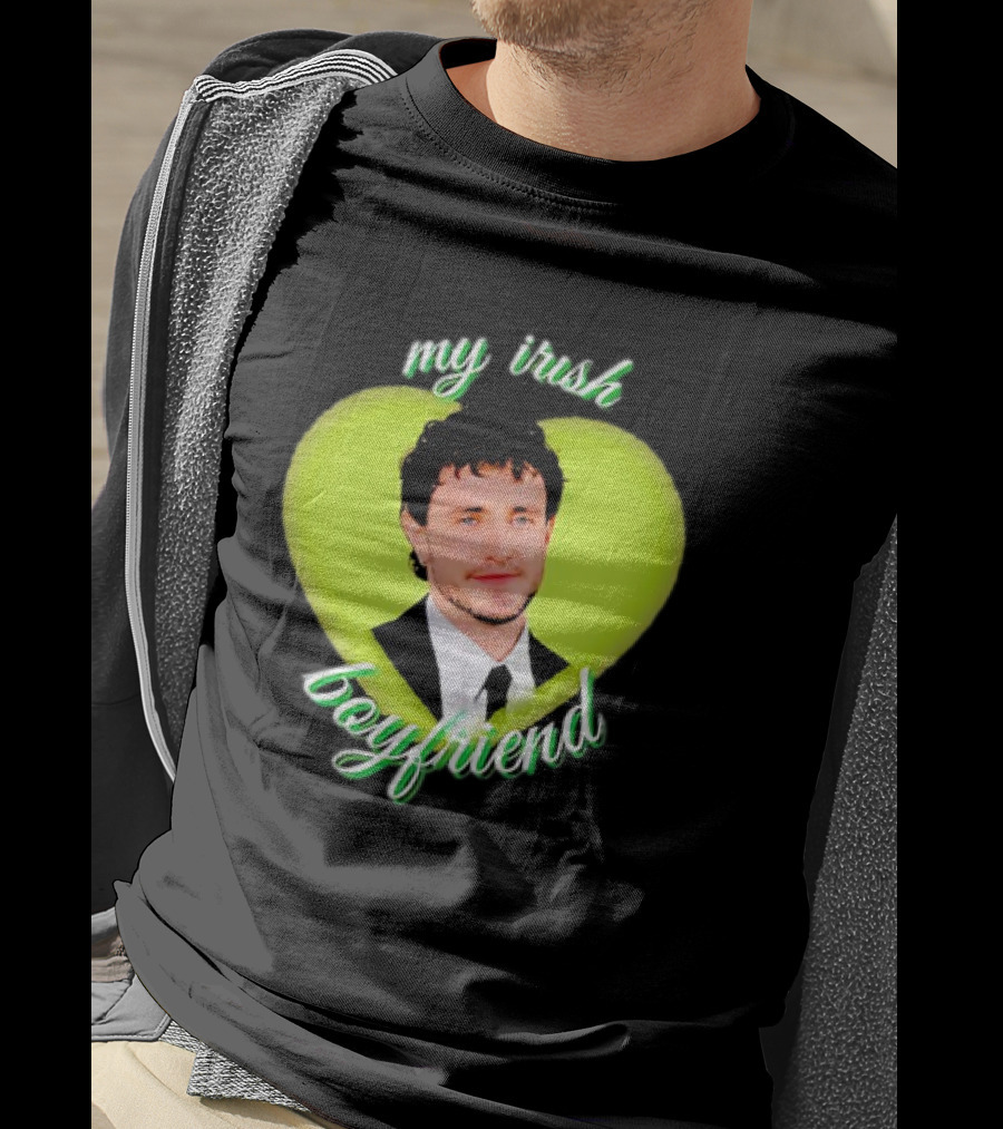 Paul Mescal My Irish Boyfriend Heart T-Shirt