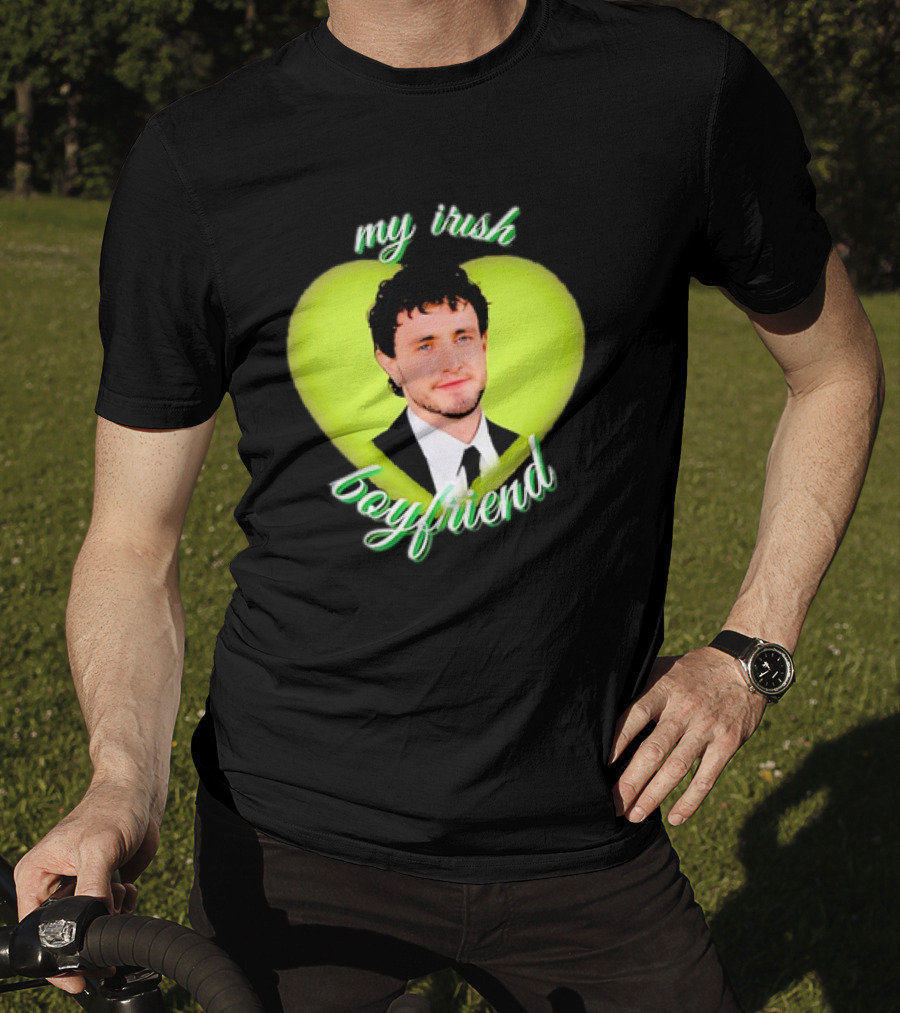 Paul Mescal My Irish Boyfriend Heart T-Shirt