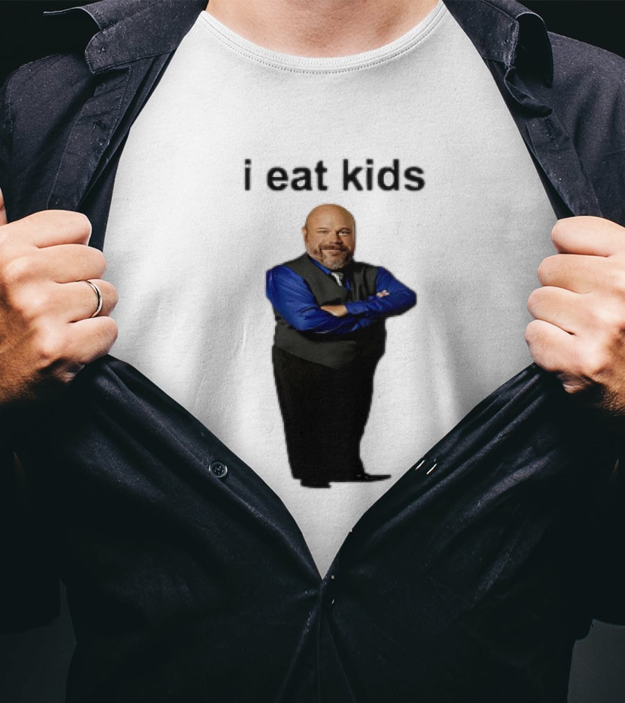 I Eat Kids Funny Meme Tapestry T-Shirt