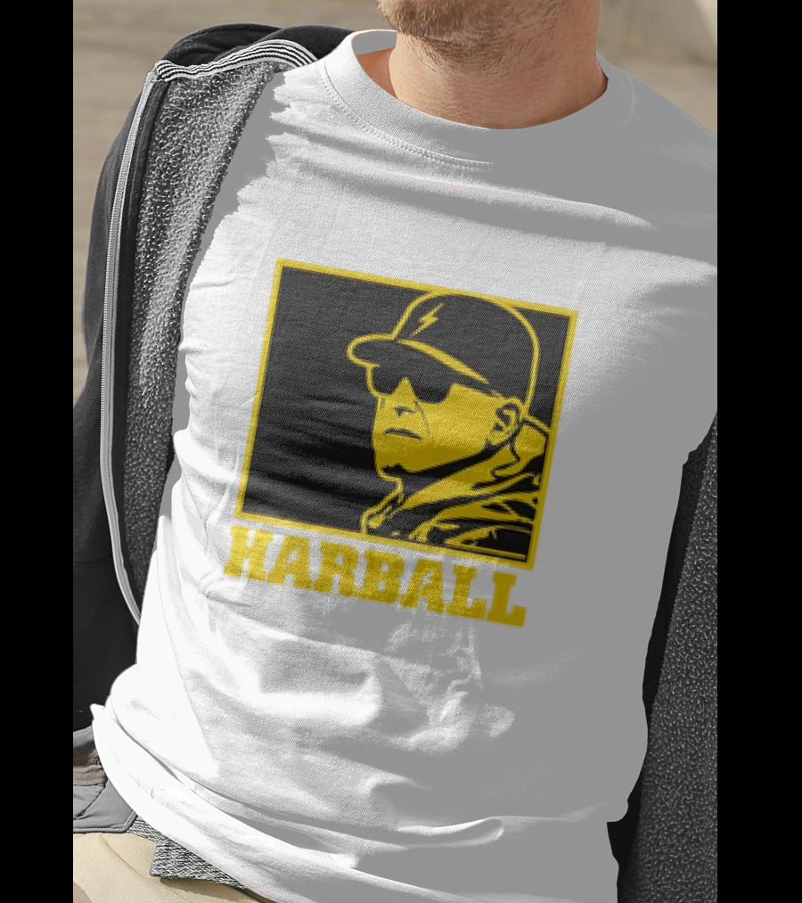 Chargers Harball NFL Royal Jim Harbaugh Los Angeles T-Shirt