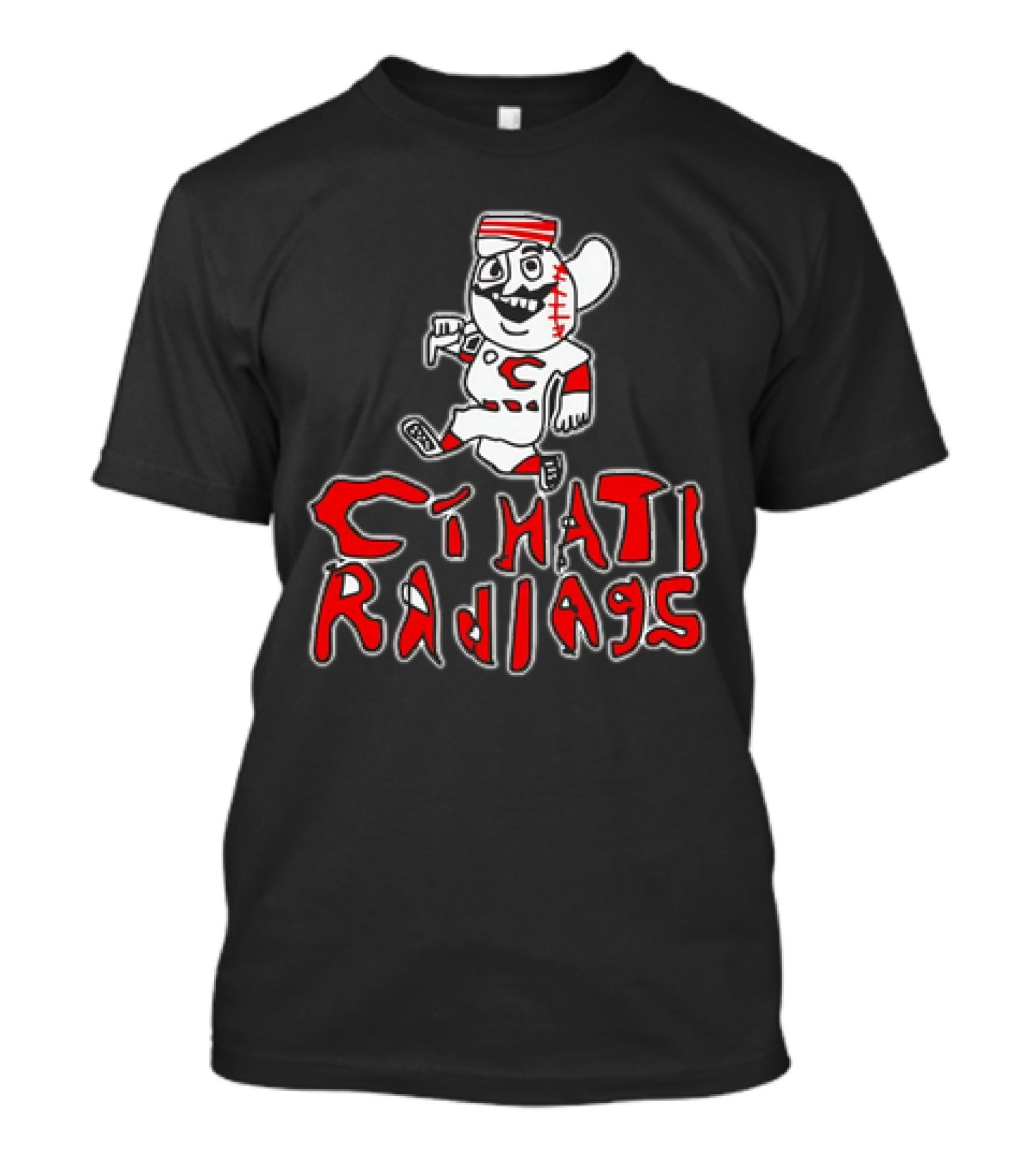 Cincinnati Radlags Baseball Mascot T-Shirt