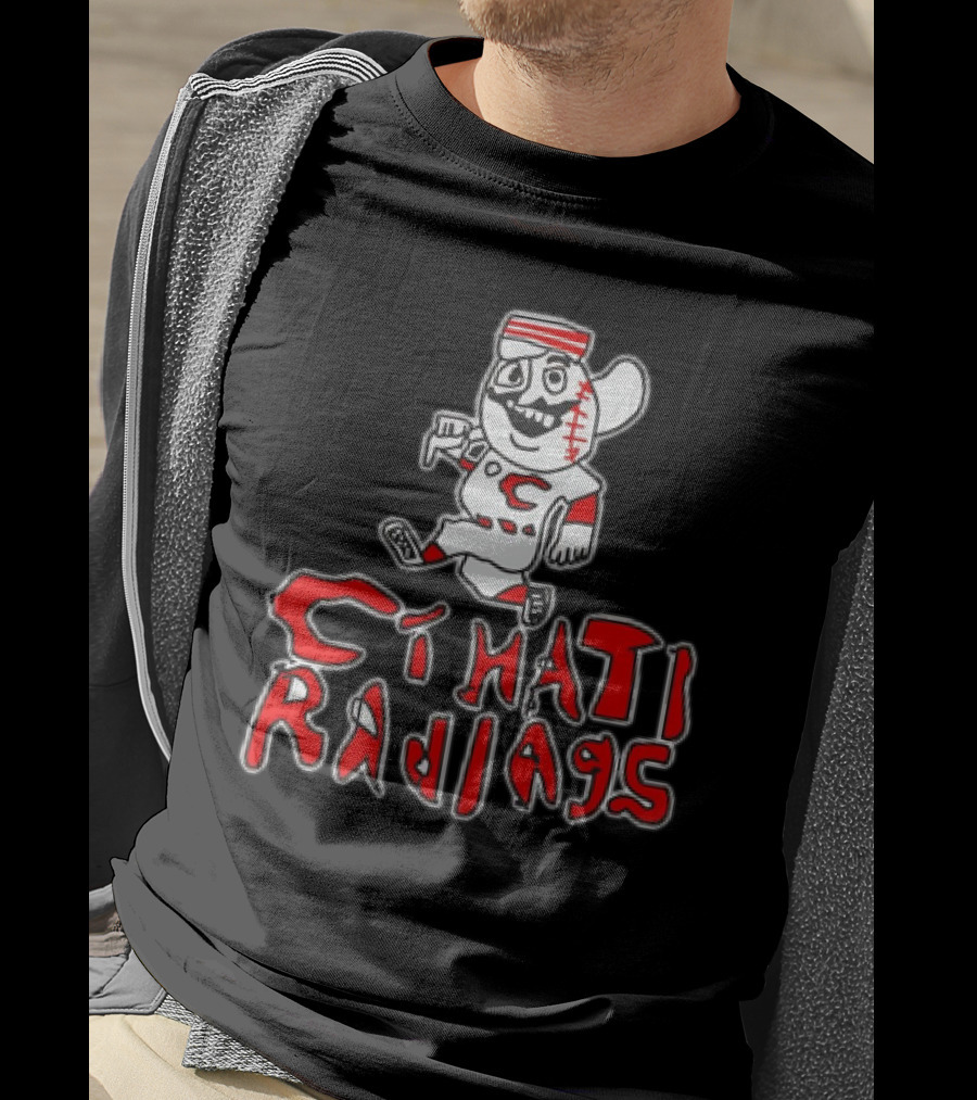 Cincinnati Radlags Baseball Mascot T-Shirt