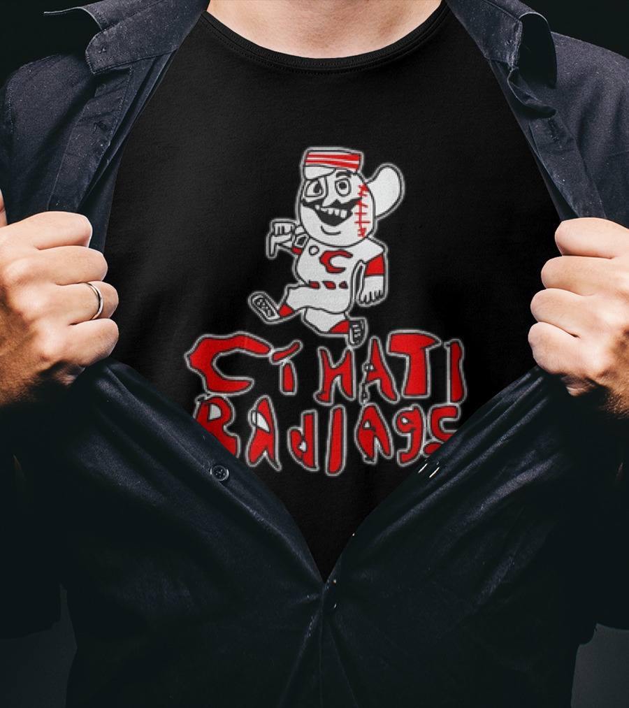 Cincinnati Radlags Baseball Mascot T-Shirt