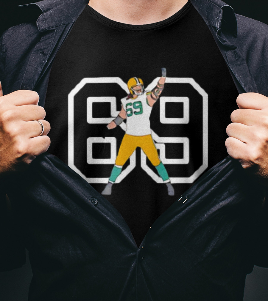 David Bakhtiari Bakh 69 Football T-Shirt
