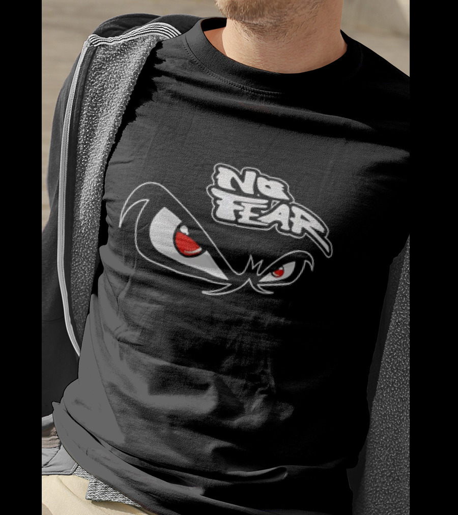 No Fear Eyes Sticker Set T-Shirt