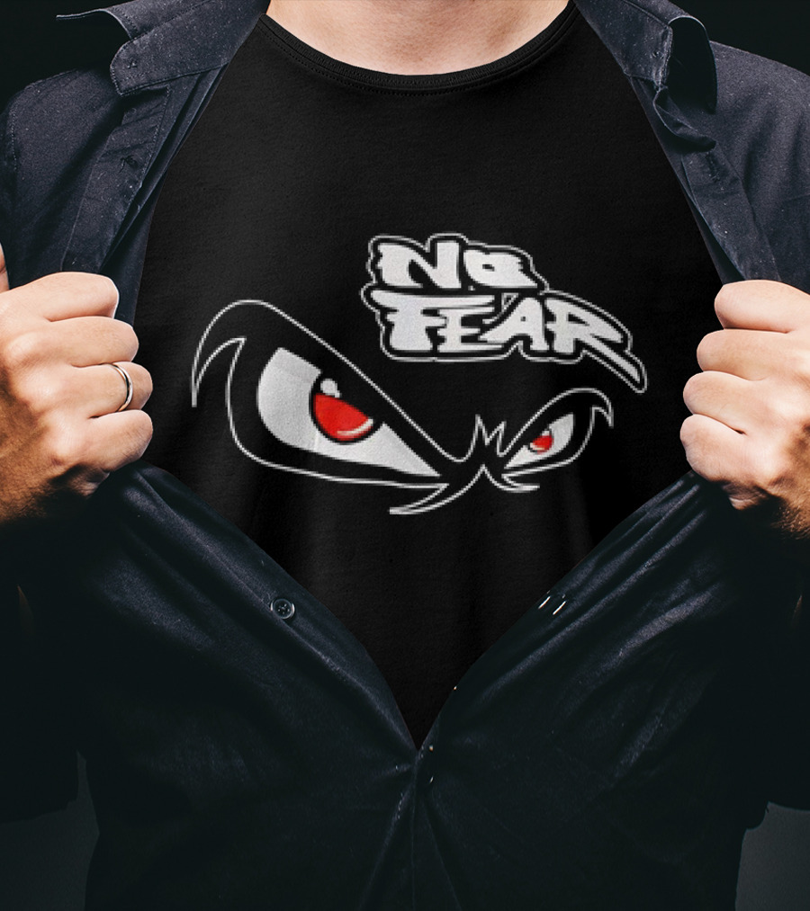 No Fear Eyes Sticker Set T-Shirt