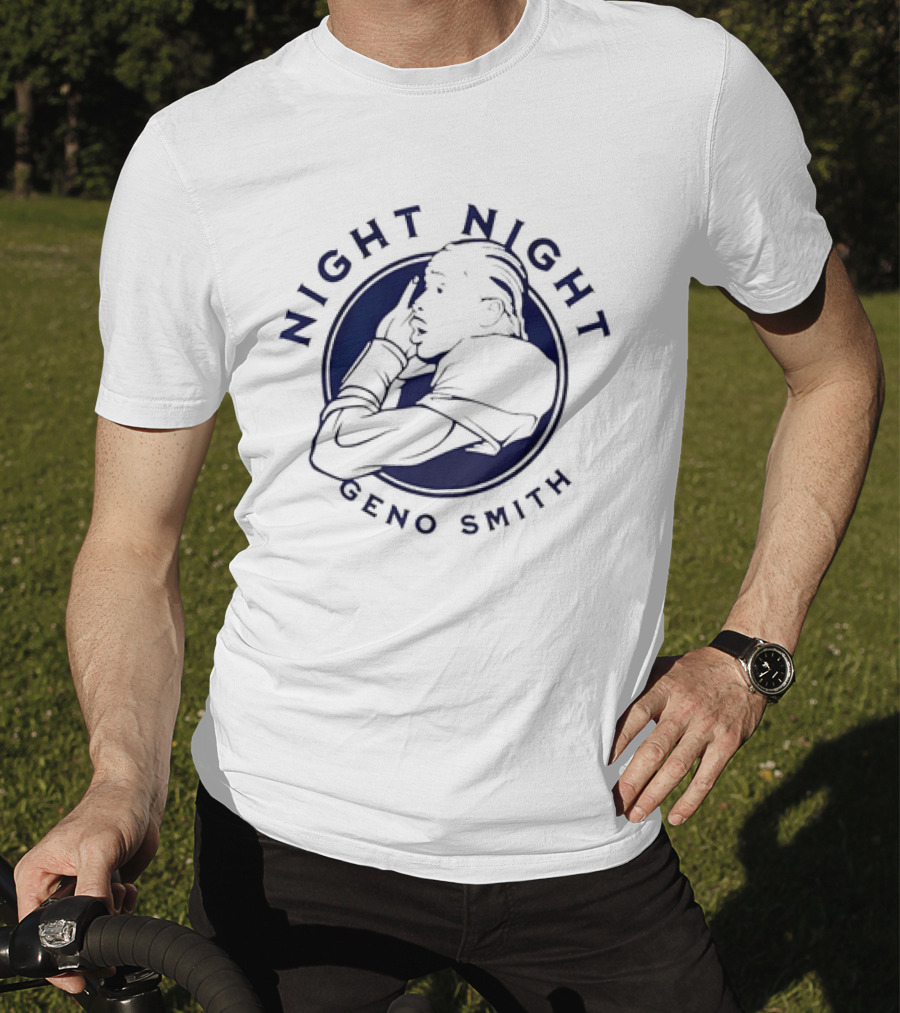 Geno Smith Night Night Seattle Seahawks Vintage T-Shirt